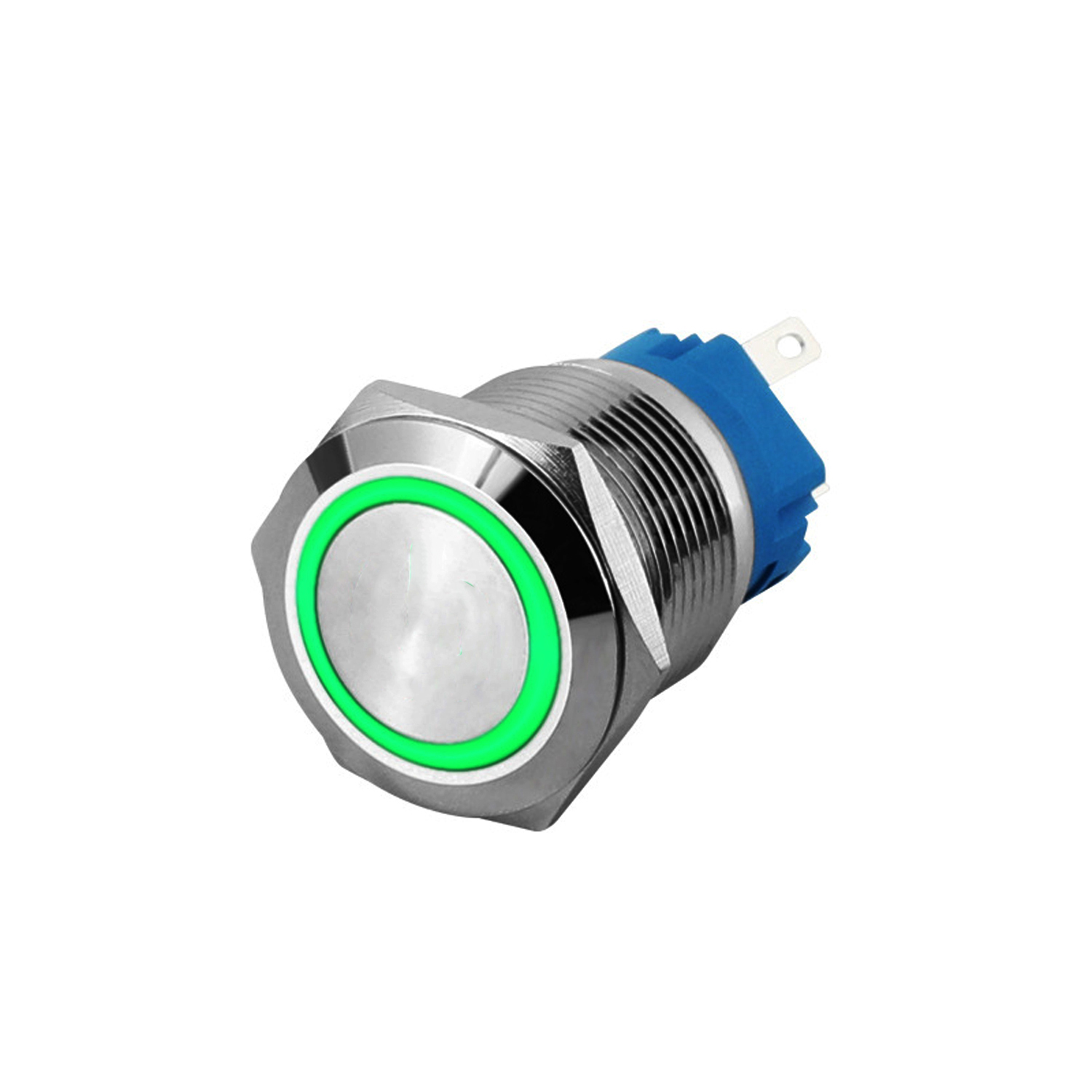 Nút nhấn công tắc tự khóa 12mm Vỏ INOX chống thấm nước