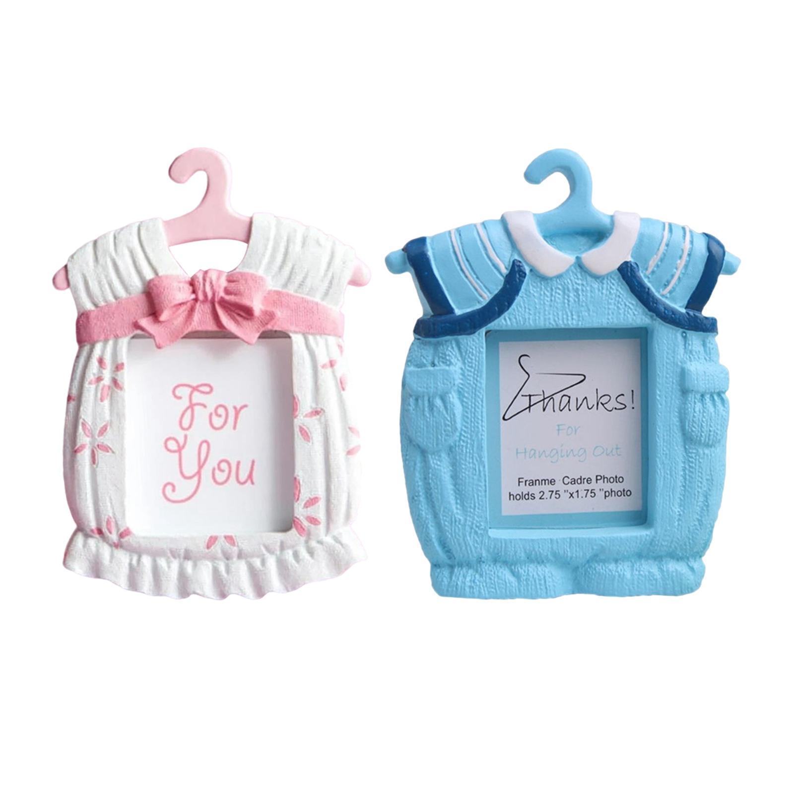 2 Pieces Creative Resin Photo Frame Picture Display Holder Living Room Decor