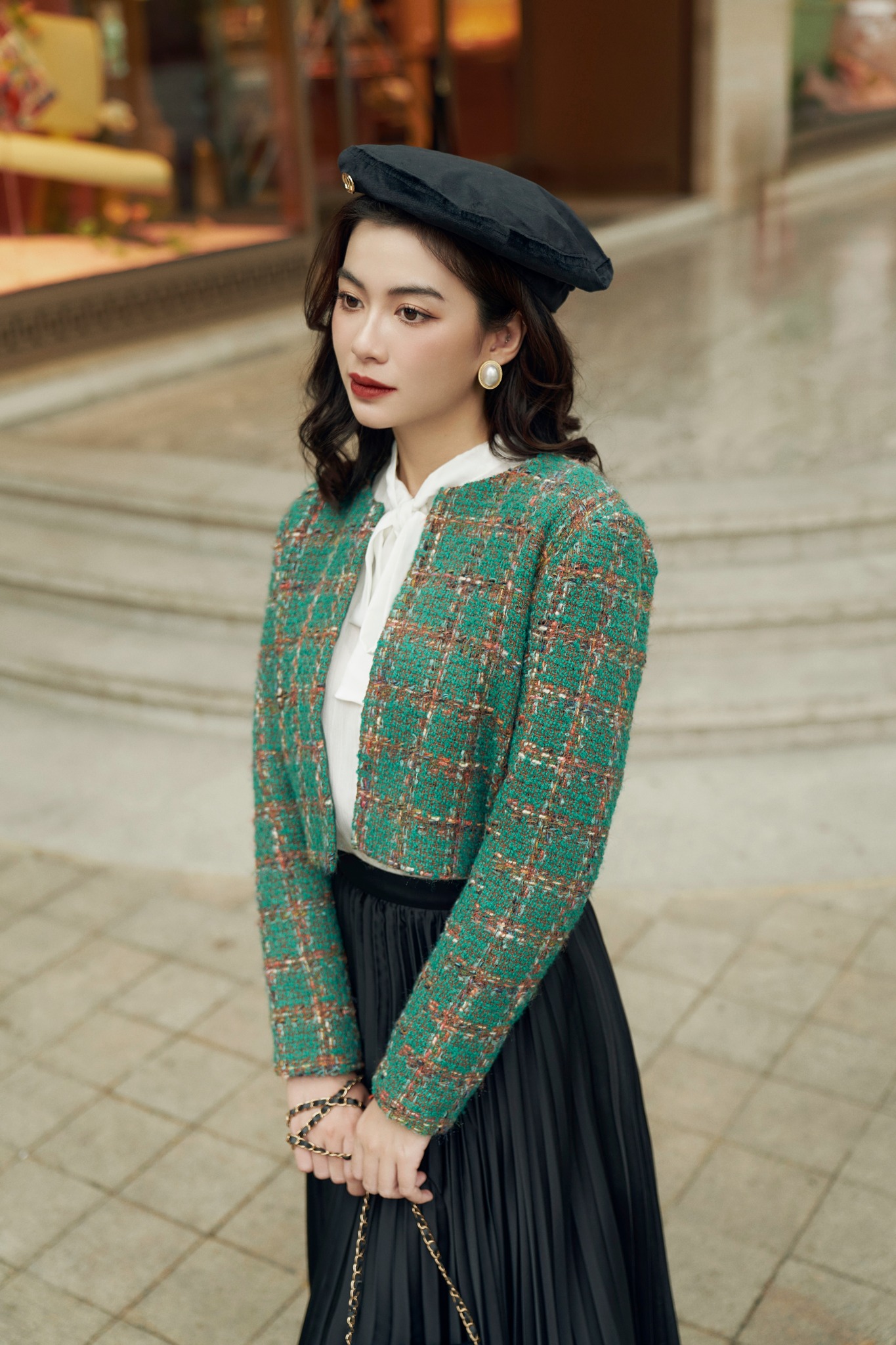 OLV - Áo khoác Hasie Tweed Coat