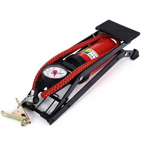 Bơm đạp chân 1 piston dùng cho ô tô-xe máy-bơm hơi đạp chân 1 nòng-Gấp gọn tiện lợi dễ mang theo-Yumeshop94