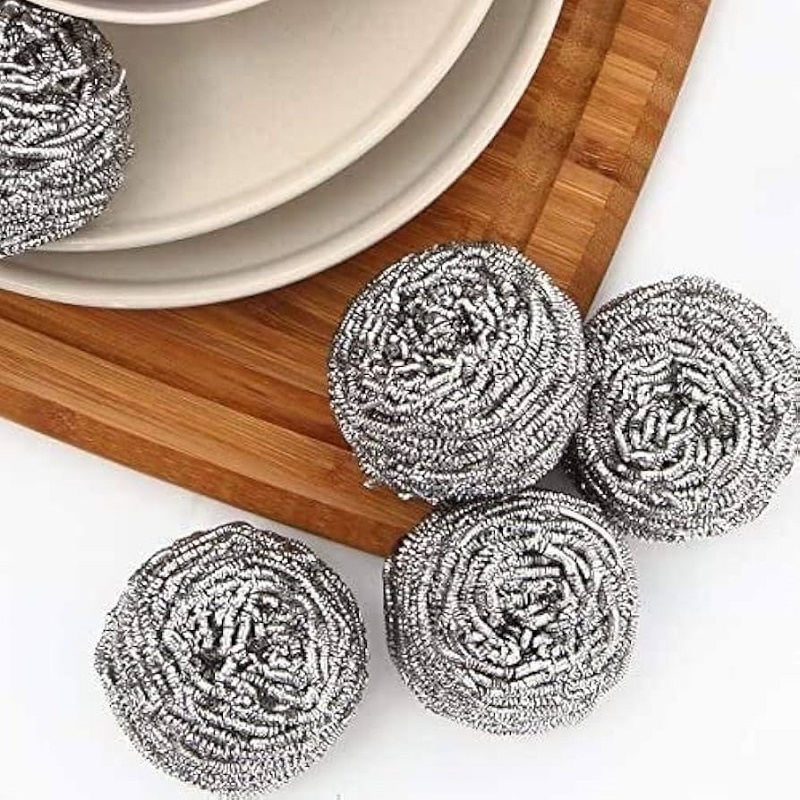 Set 10 miếng cọ xoong nồi thép Okazaki 6g - Hàng Nội Địa Nhật Bản nhập khẩu