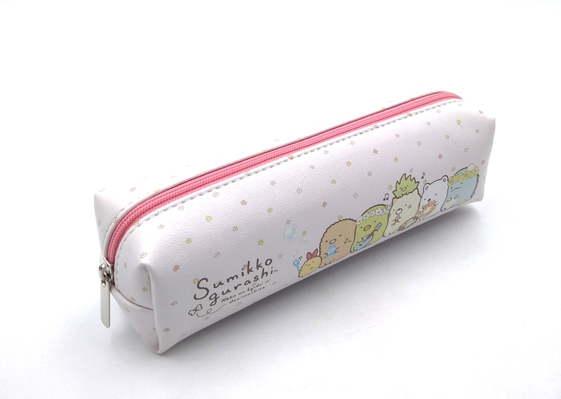 Bóp Viết Magic Channel Natural Square Sumikko Gurashi - Màu Hồng