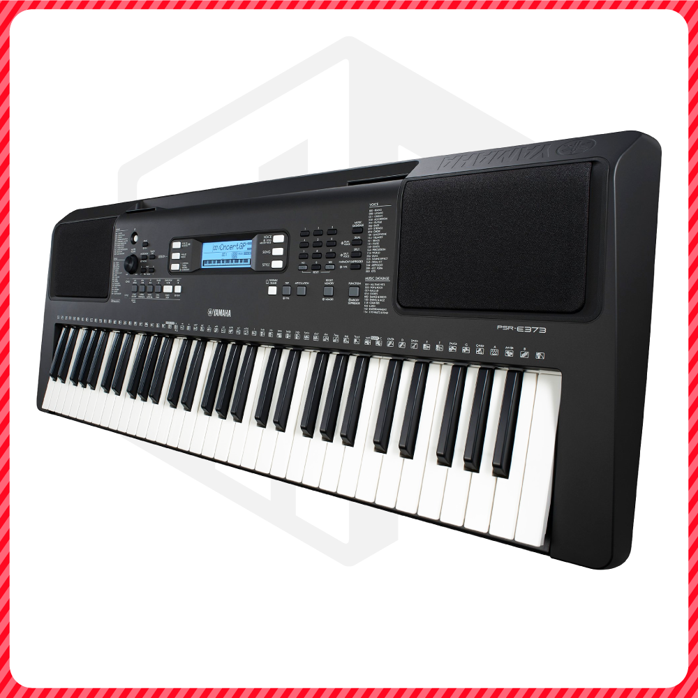 Đàn Organ điện tử/ Portable Keyboard - Yamaha PSR-E373 (PSR E373) - Màu đen - Hàng chính hãng