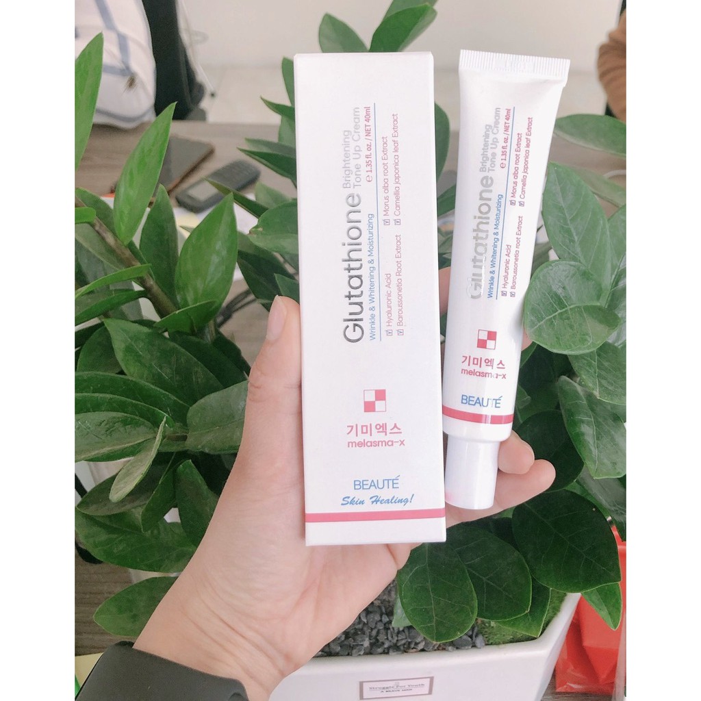 Kem Dưỡng Trắng Da Nâng Tone Melasma Glutathione Brightening TONE UP Cream 40ml - Hàn Quốc