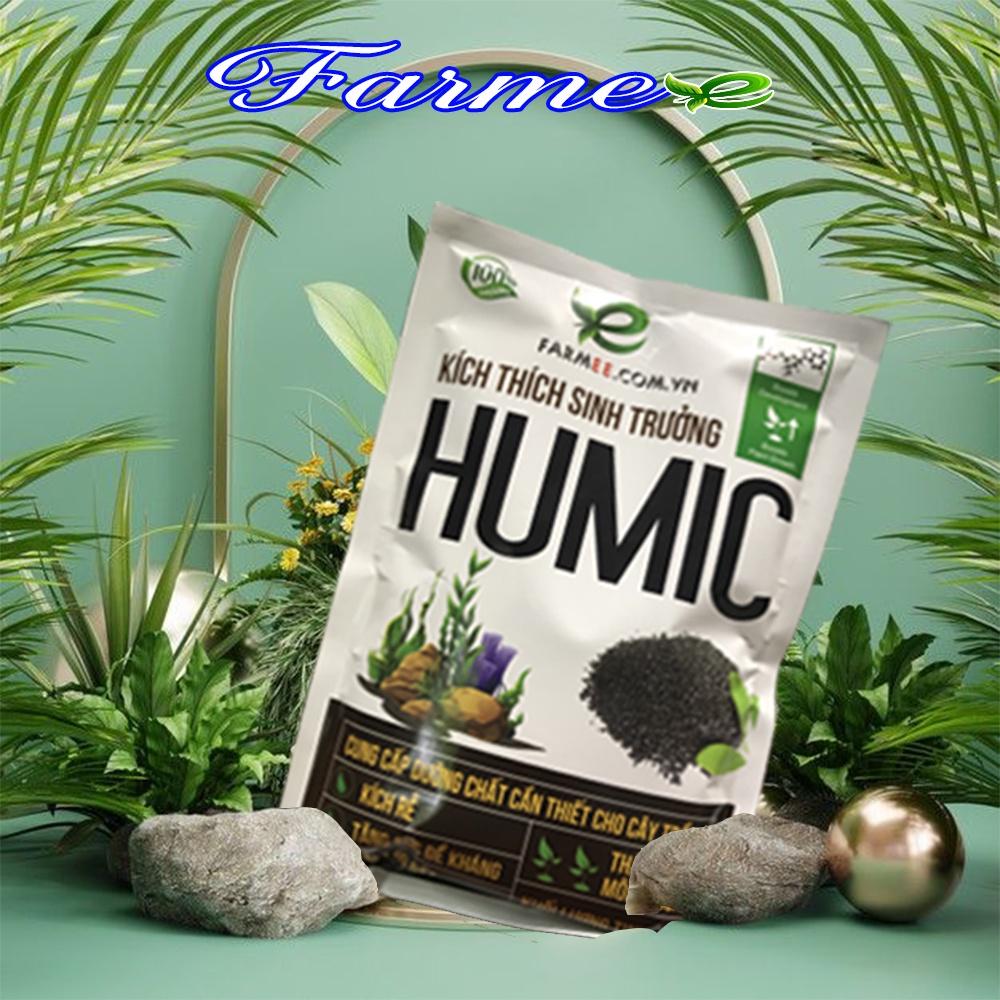 Phân bón hữu cơ Humic farmee 1 kg, Siêu kich rễ, hỗ trợ hấp thụ dinh dưỡng