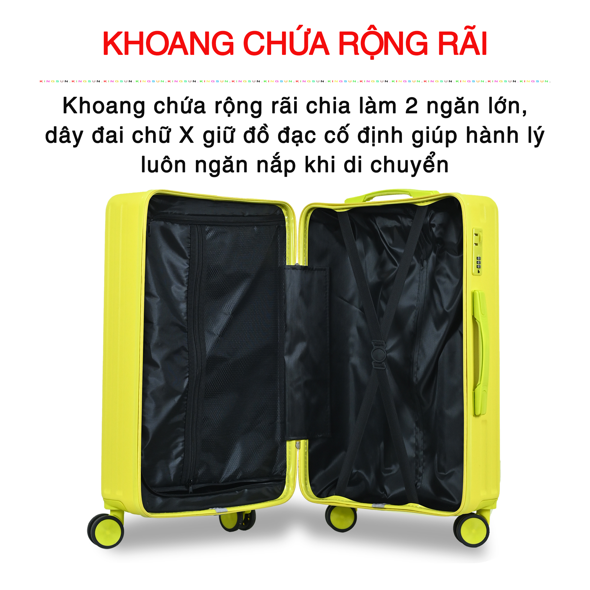 Vali kéo du lịch cao cấp bảo hành chính hãng KS-219