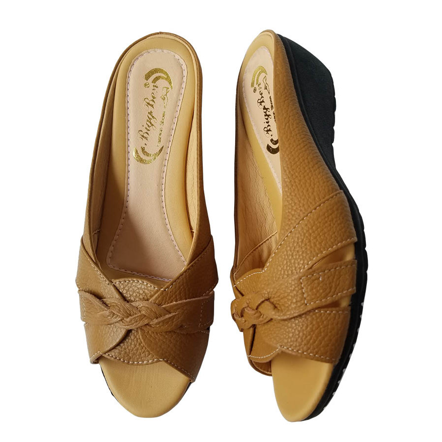 Dép Sục Nữ Da Bò Biggben Cao Cấp Sbn36 - 37