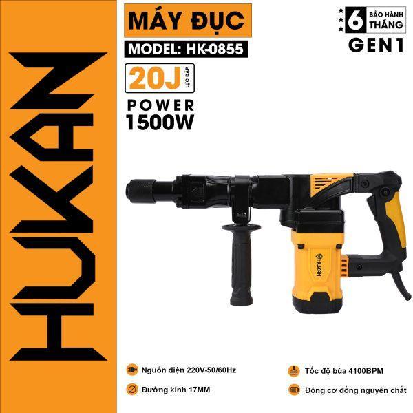 MÁY CHUYÊN ĐỤC 1500W HK-0855 HUKAN  - HÀNG CHÍNH HÃNG