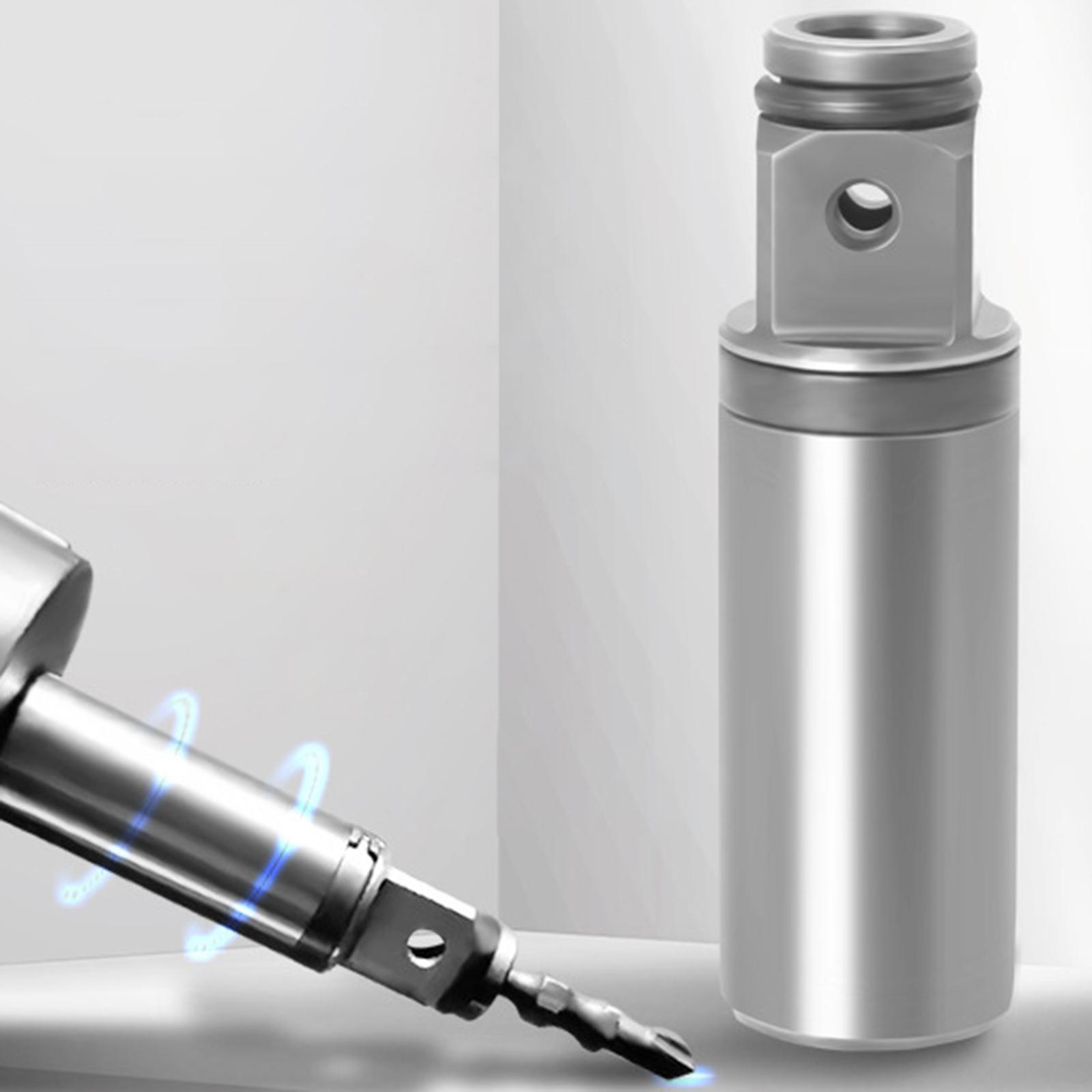 Electric Impact Wrench Shaft Four Square Sleeve Shaft 3/8" 1/2" Drill Nut Driver Drill Hex Bit Socket Adapter for Power Drill Tool Accessory