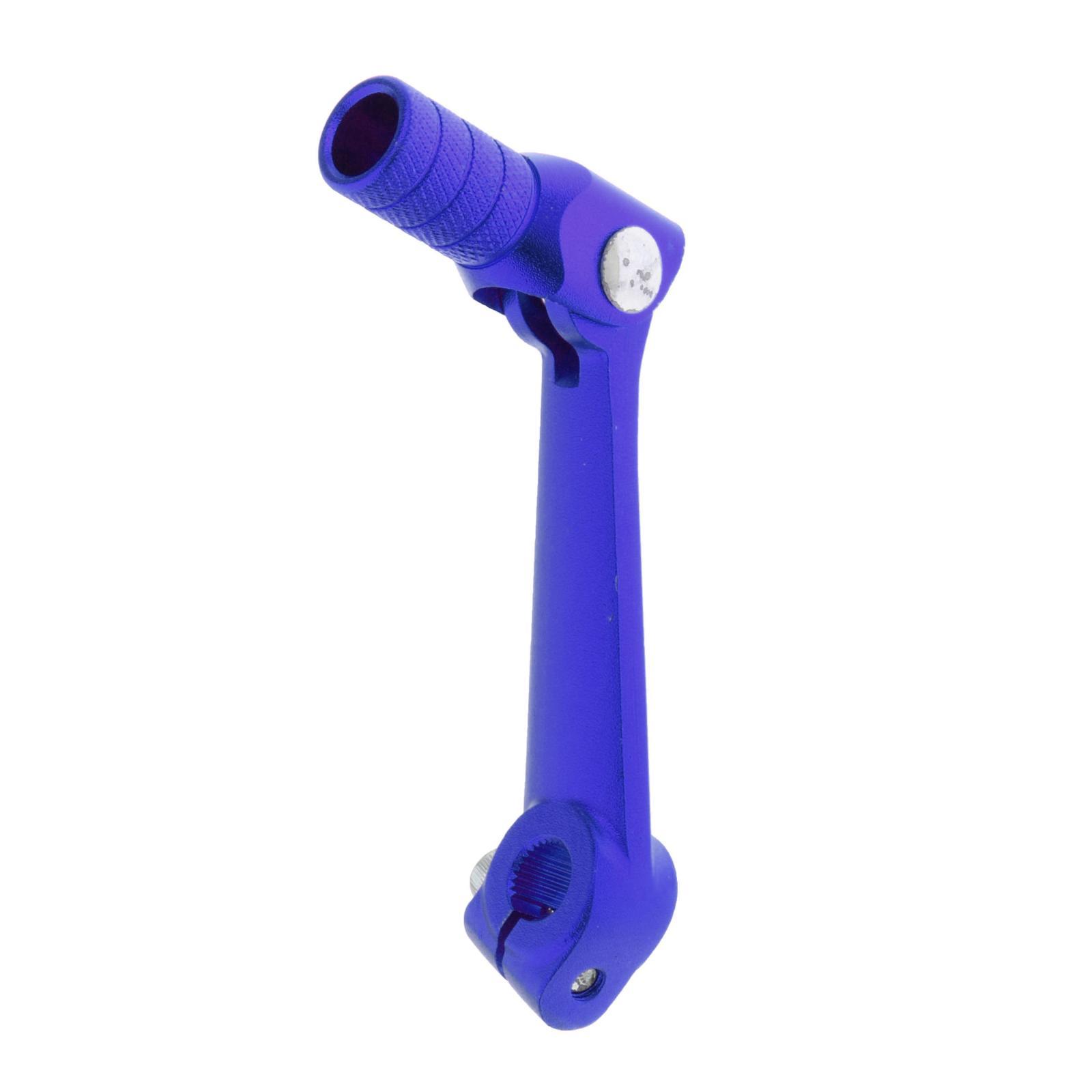 Folding CNC Aluminum Gear Shift Lever for Zonshen 250cc Blue
