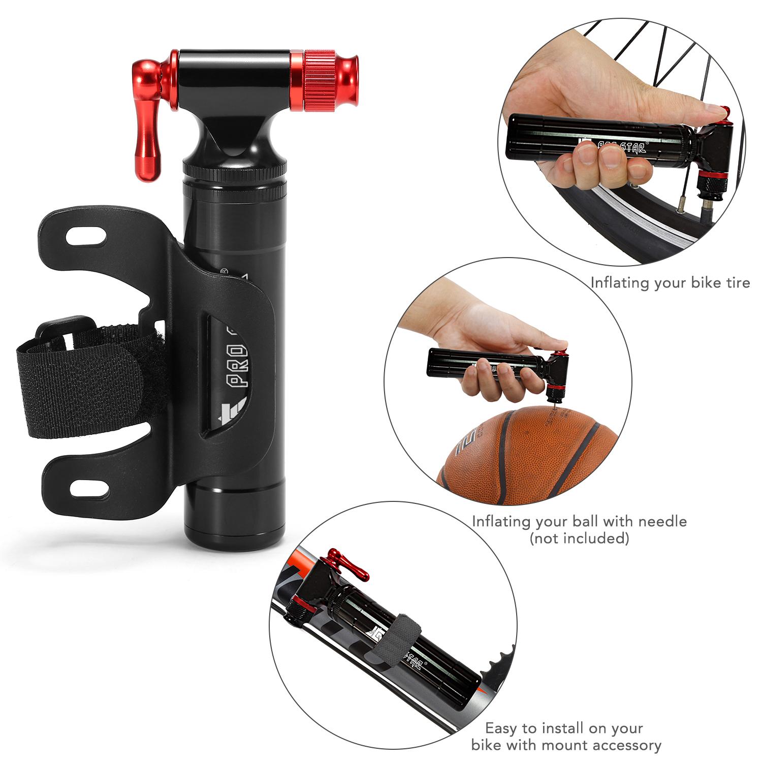 Máy bơm hơi khẩn cấp Presta Schrader bằng kim loại chất lượng cao