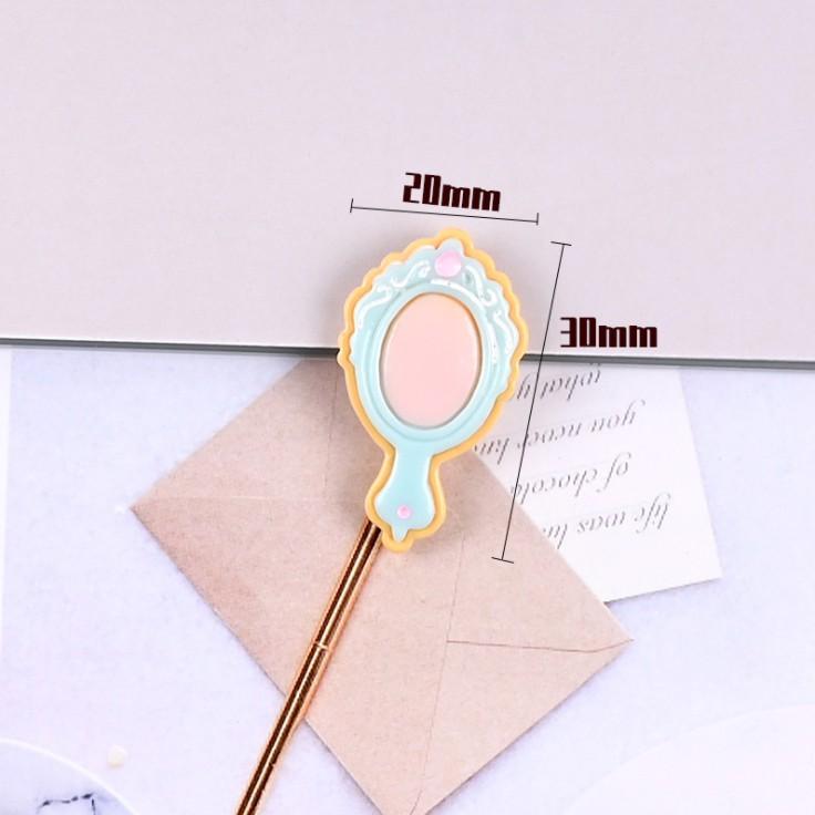 KHO-HN * Charm bộ đồ trang điểm makeup (gương, lược, son, phấn) trang trí vỏ ốp điện thoại, DIY