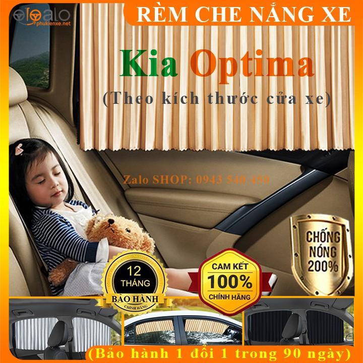 Rèm che nắng dành cho ô tô Kia Optima Vải lụa mềm gắn nam châm Cao Cấp
