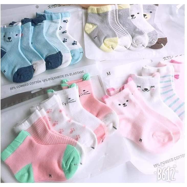 SET 5 ĐÔI TẤT CAO CỔ CHO BÉ TỪ 1-3 TUỔI