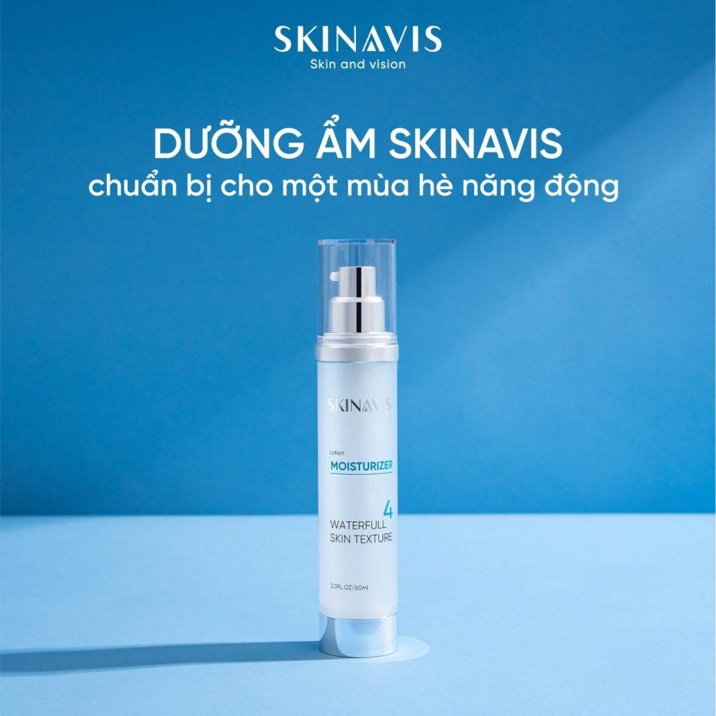 Lotion Dưỡng Ẩm Và Làm Dịu, Phục Hồi Da Skinavis Moisturizer Cho Da Thường, Hỗn Hợp, Da Dầu Mụn, Da Khô