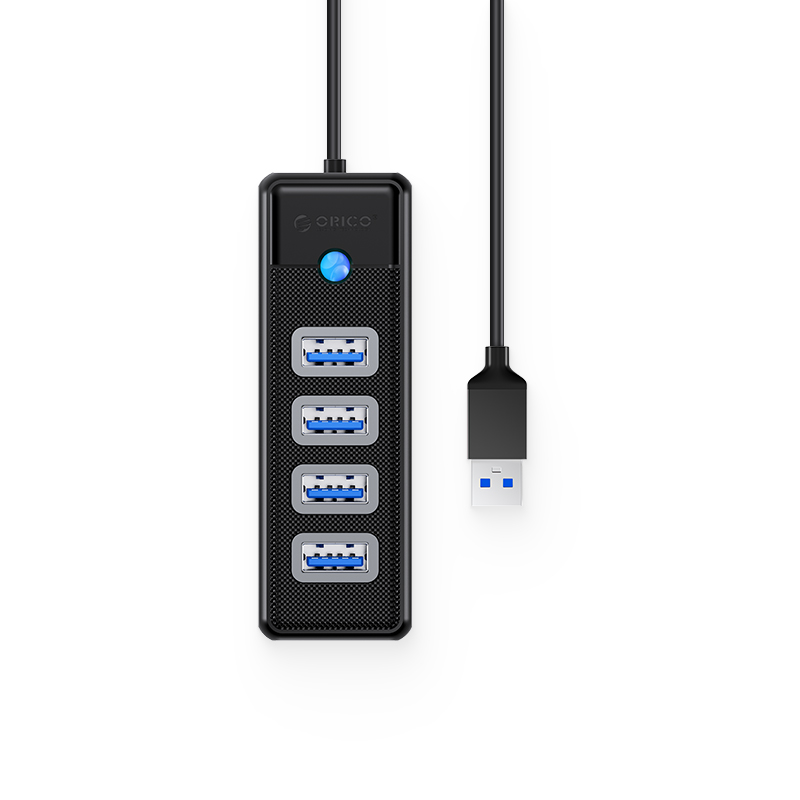 Bộ Chia USB-A sang 4 cổng USB 3.0 PW4U-U3-015 Orico - Hàng Chính Hãng