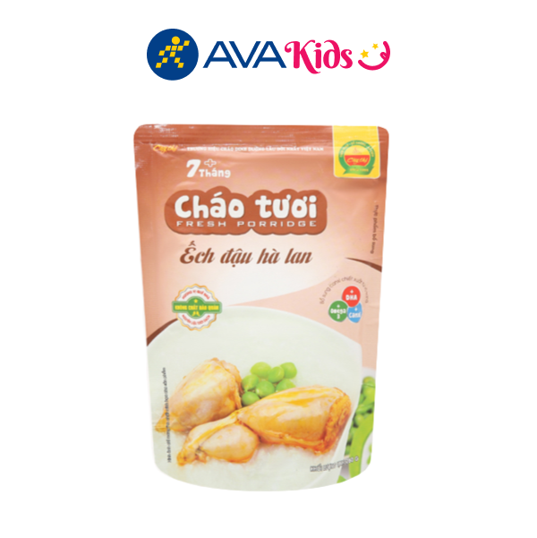 Cháo tươi ếch đậu hà lan Cây Thị gói 260g