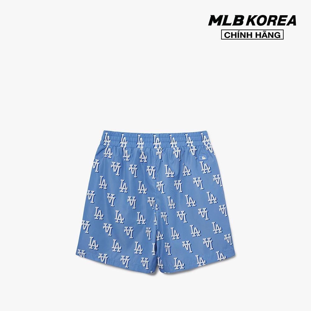 MLB - Quần shorts unisex ống rộng lưng thun Classic Monogram 3ASMM0133-07CBL