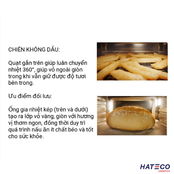 [Hàng chính hãng] Lò nướng kiêm hấp đa năng Cuisinart, model CSO-510HK, dung tích 20L