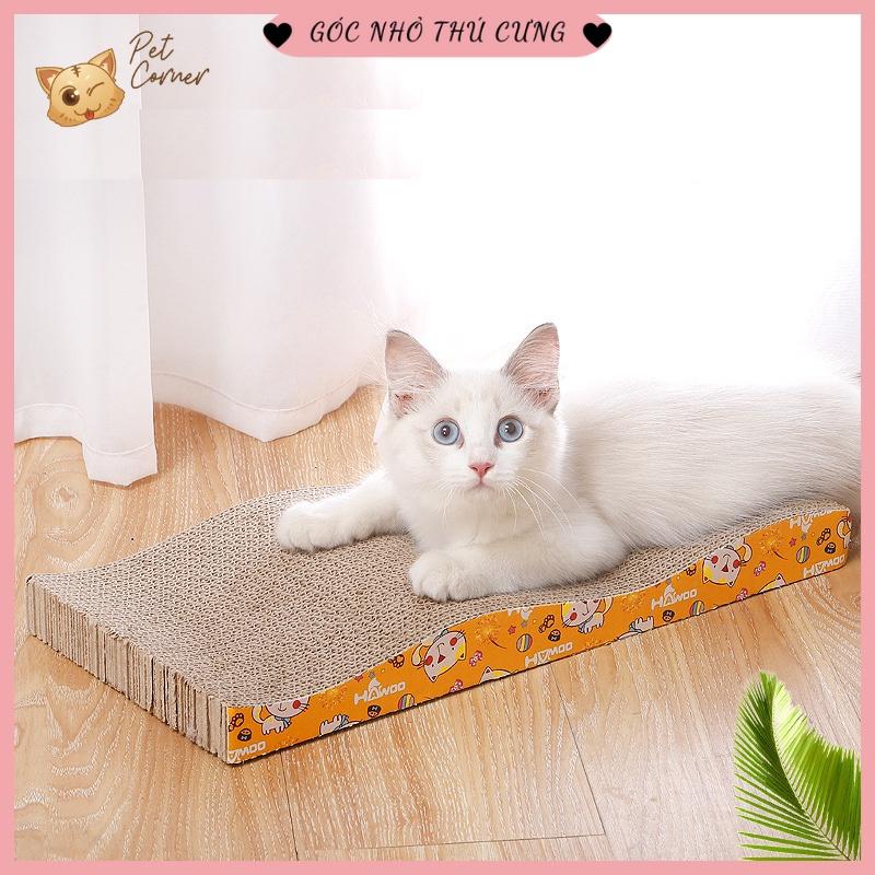 Bàn cào móng cho mèo tặng kèm cỏ bạc hà Catnip