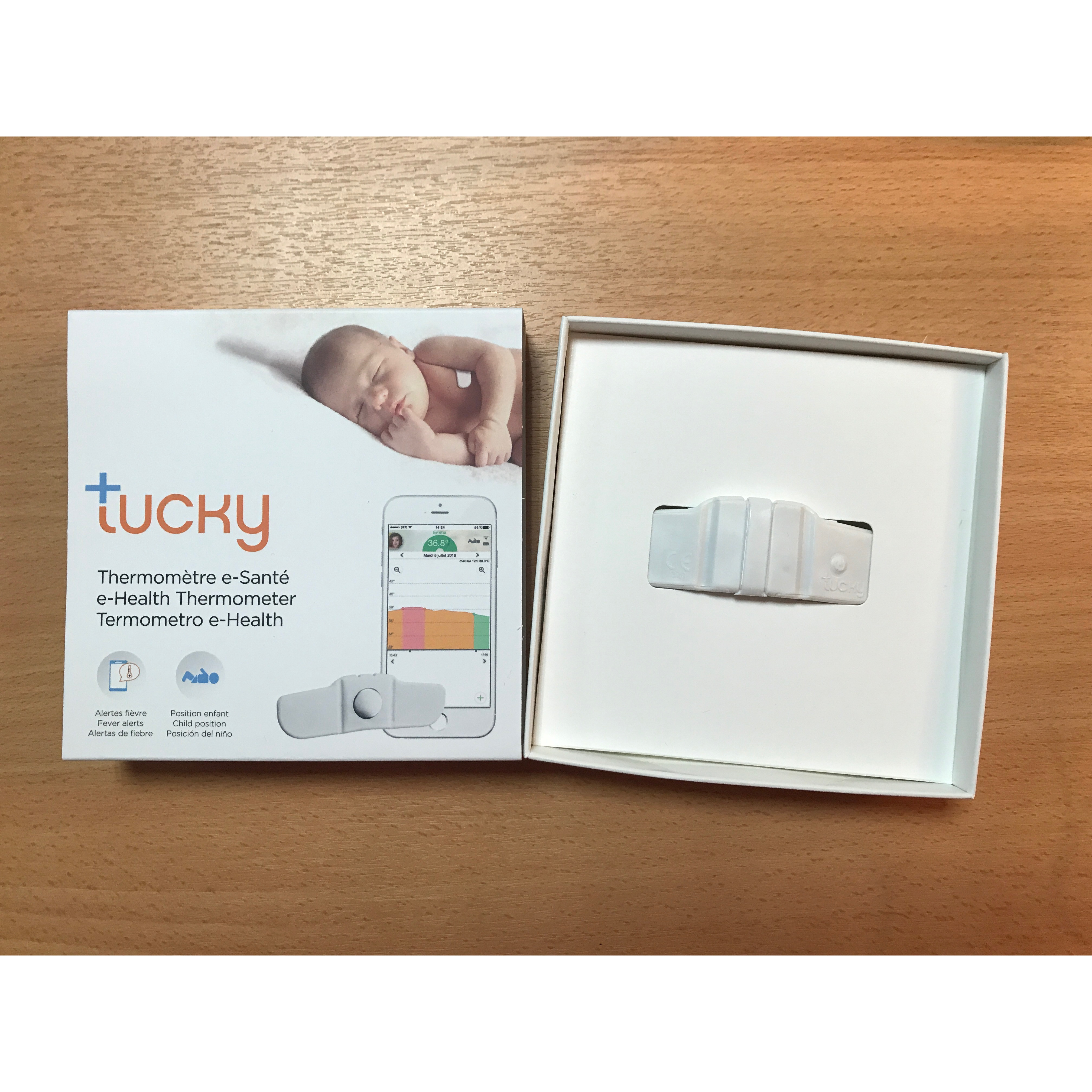 Nhiệt kế thời gian thực TUCKY