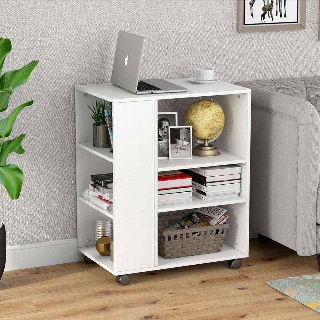 Tủ đựng tài liệu, tủ để hồ sơ, tủ để máy in gỗ hiện đại SMLIFE Pamela | Gỗ MDF dày 17mm chống ẩm | D60xR40xC76cm