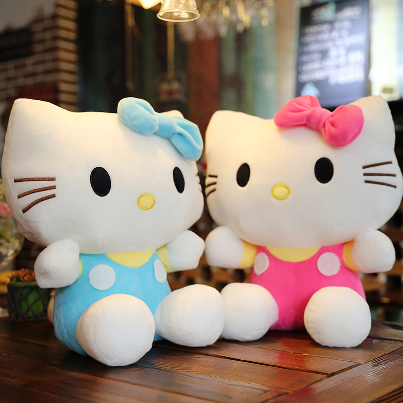 Gấu Bông Mèo Kitty Dễ Thương Cho Bé (20cm---&gt;50cm) Hàng Xịn Cao Cấp, An Toàn Cho Trẻ Nhỏ