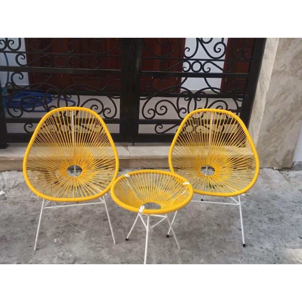 Bàn ghế ban công đẹp Acapulco