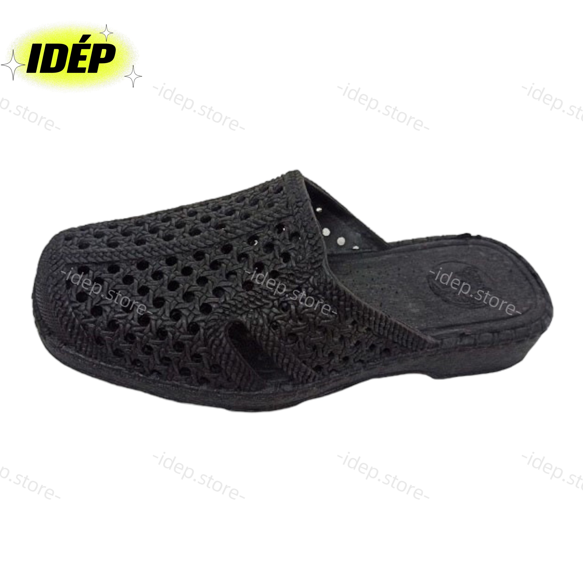 Dép Sục tổ ong bít mũi nhiều màu nhựa mềm lỗ thoáng khí đi mưa chống trơn trượt iDÉP - SL030