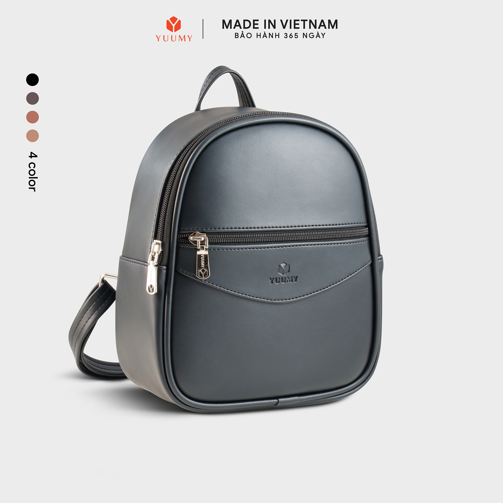 Balo Yuumy ( Thời trang nữ basic năng động cỡ nhỏ - Balo da Liberal YBA113 )