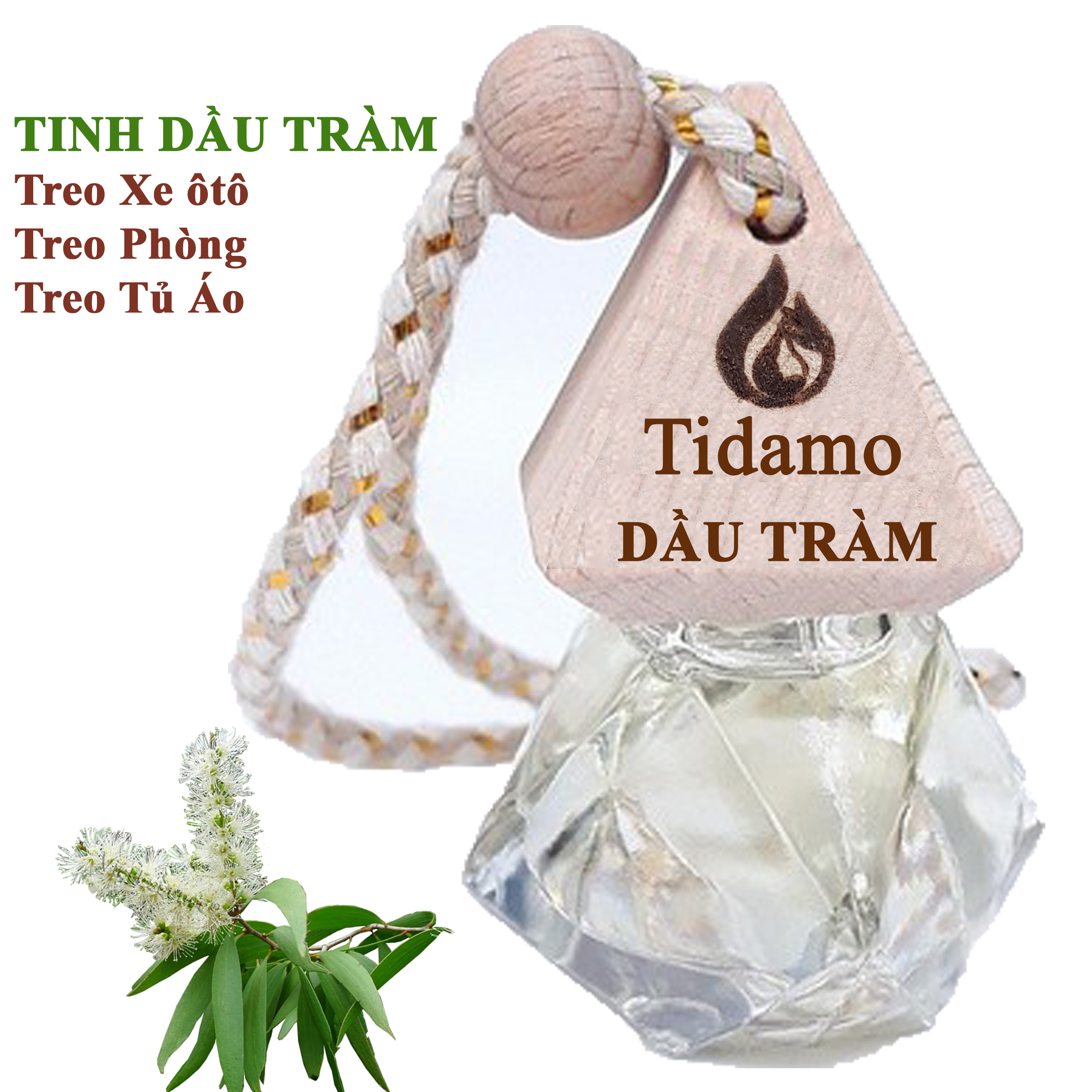 Tinh Dầu Treo Xe Hơi, Treo Phòng Gia Đình| Tự Chọn Mùi, Nguyên Chất,Có Kiểm Định Chất Lượng| Tinh Dầu TIDAMO Khử Mùi Xe Hơi, Thơm Phòng, Thư Giản Tinh Thần