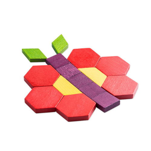 Đồ Chơi Gỗ Xếp Hình Sáng Tạo Mideer Pattern Blocks 250 chi tiết