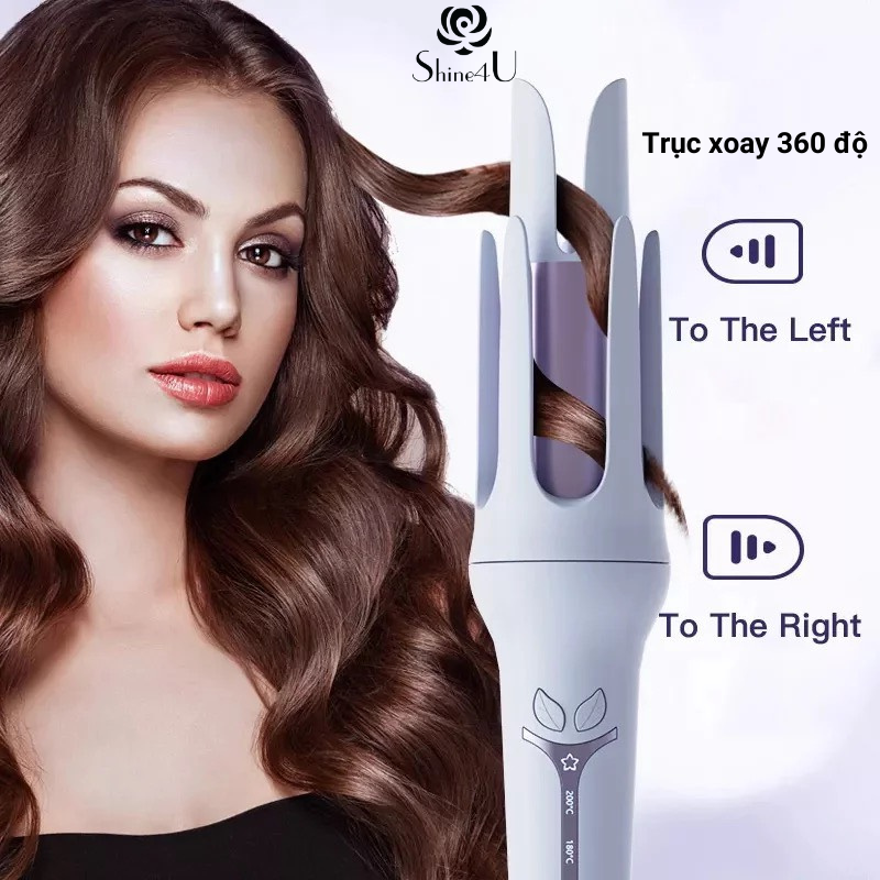 Máy Uấn Soăn Tóc Tự Động Shine4U