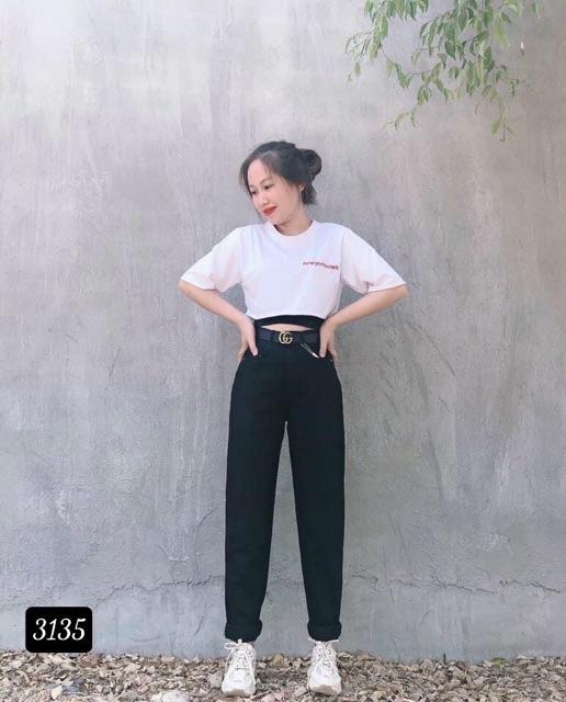 Quần BAGGY JEANS ỐNG Đứng- hình thật chính chủ
