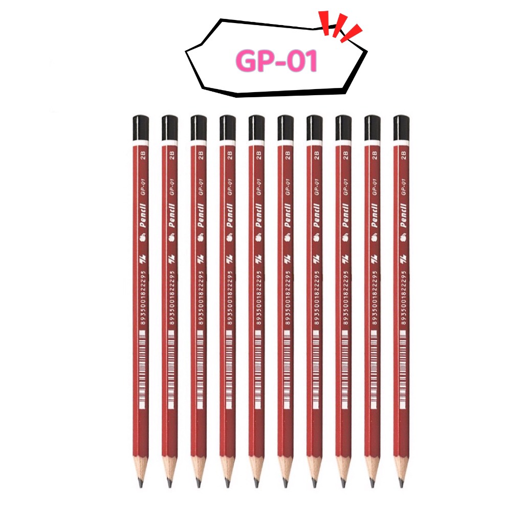 Combo 2 cây Bút chì gỗ Thiên Long GP-01 / GP-020