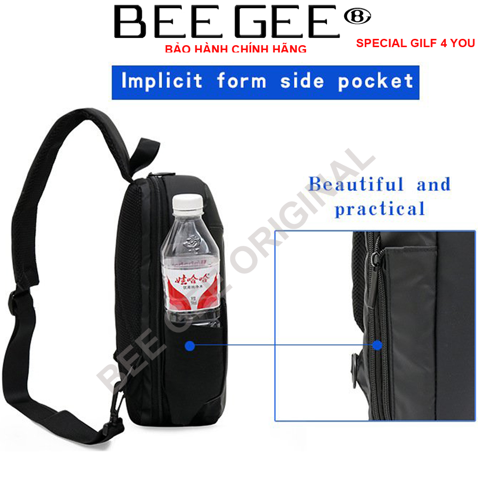 Túi đeo chéo nam cao cấp phong cách HÀN QUỐC BEE GEE DCN9015