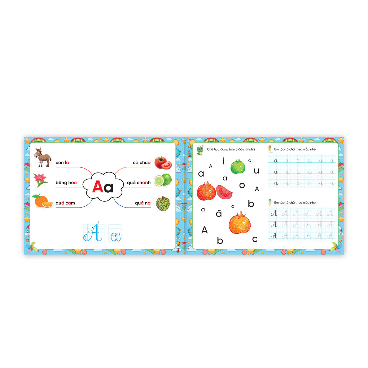 TIẾNG VIỆT TIỀN TIỂU HỌC – LÀM QUEN VỚI CHỮ CÁI- Minh họa Thanh Hà- NXB Phụ Nữ Việt Nam- Vizibook
