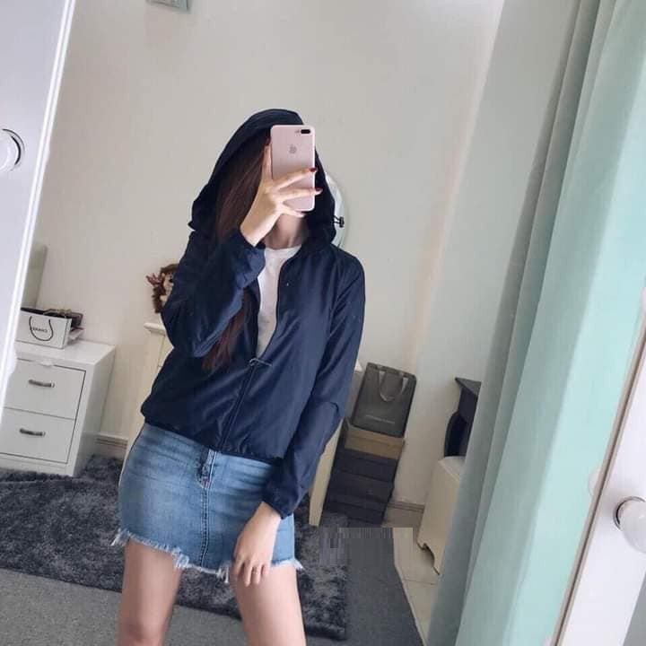 Áo gió LÓT LƯỚI cho bạn NỮ Bo gấu nhẹ nhàng thời trang