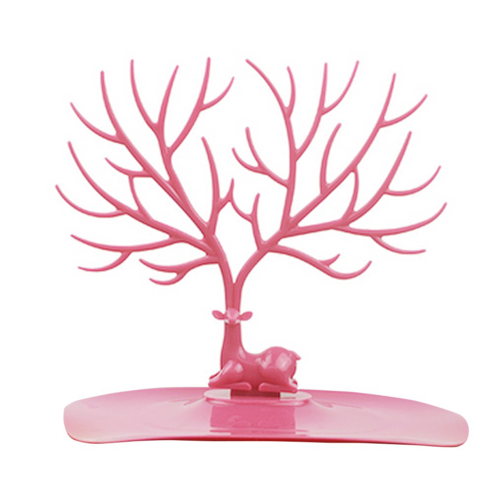 Cây treo trang sức nhiều nhánh trang trí decor độc đáo tặng kèm 1 dây cột tóc hoa mặt trời- màu sắc giao ngẫu nhiên