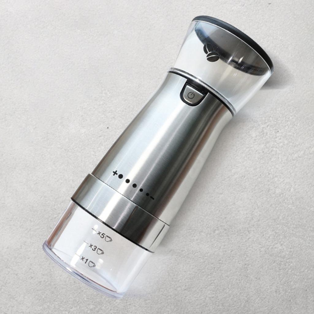 Coffee Grinder 15W, Removable Stainless Steel Electric Grinder for Coffee Bean Spice Seed Nut Herb Pepper