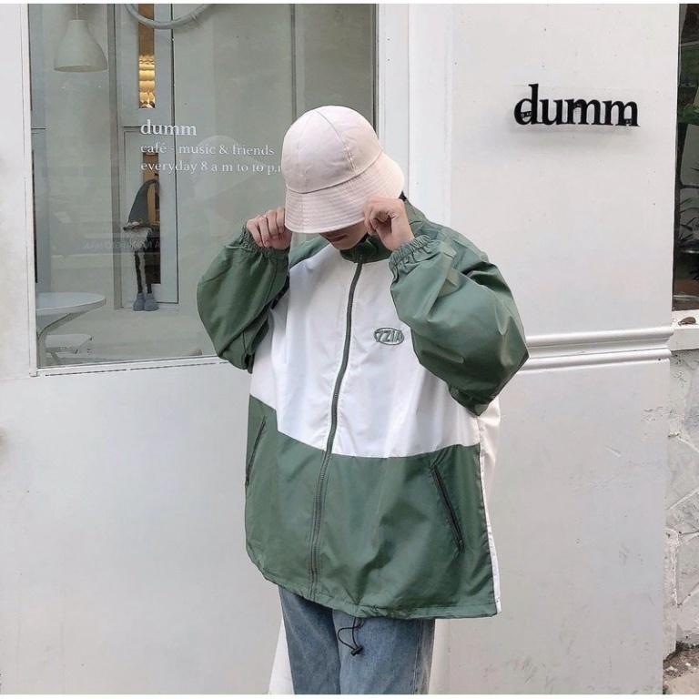 Áo Khoác Dù Nam Nữ Unisex - Áo Khoác Jacket Bombers Phối Màu Siêu Hot AKD7ZIA