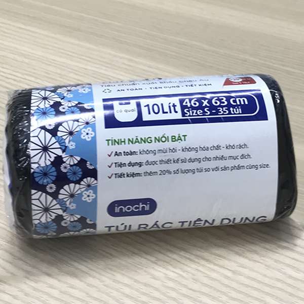 Túi rác tiện dụng Soji 10L x 35 túi