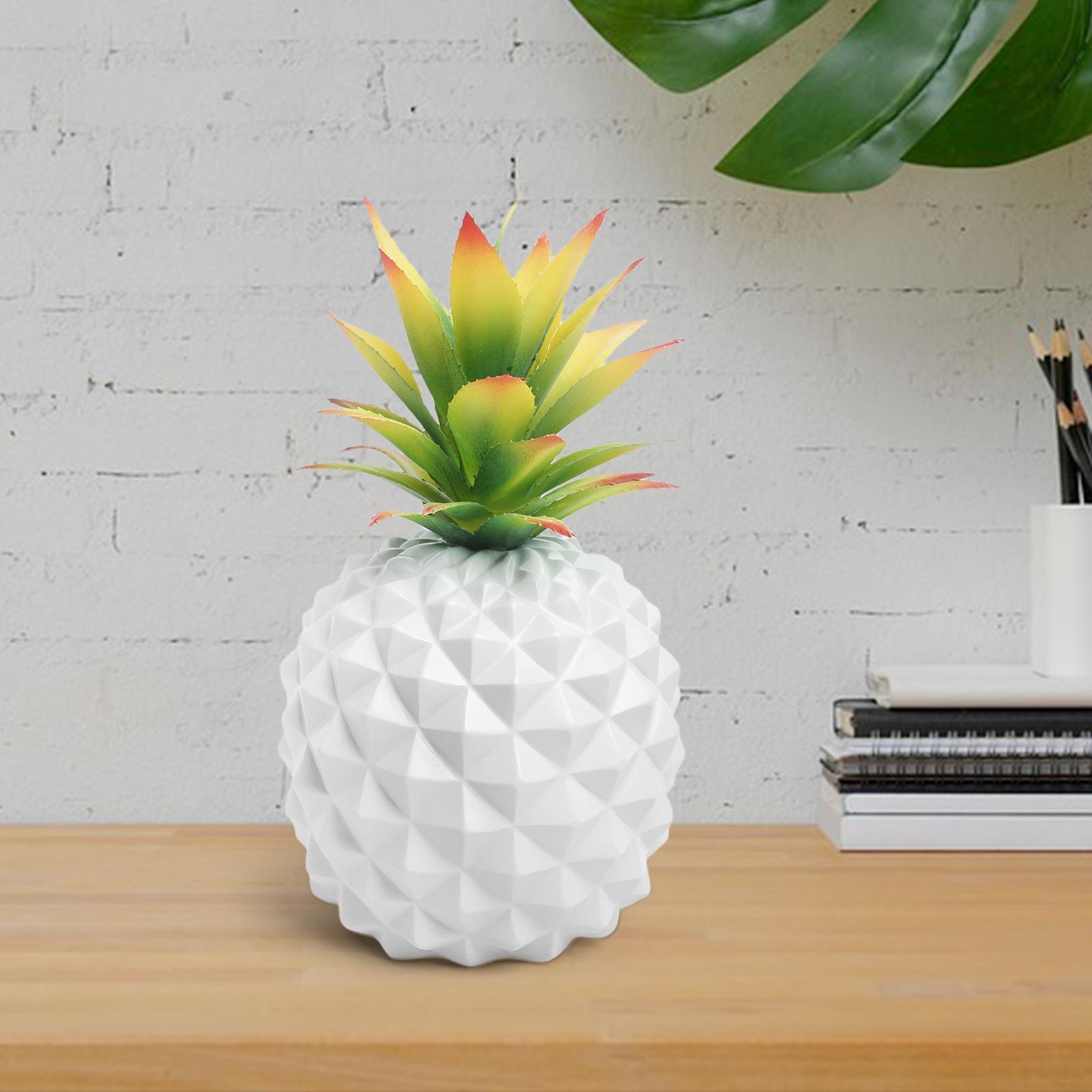 Resin Pineapple Ornament Home Decor Object Decorative Item for Desktop