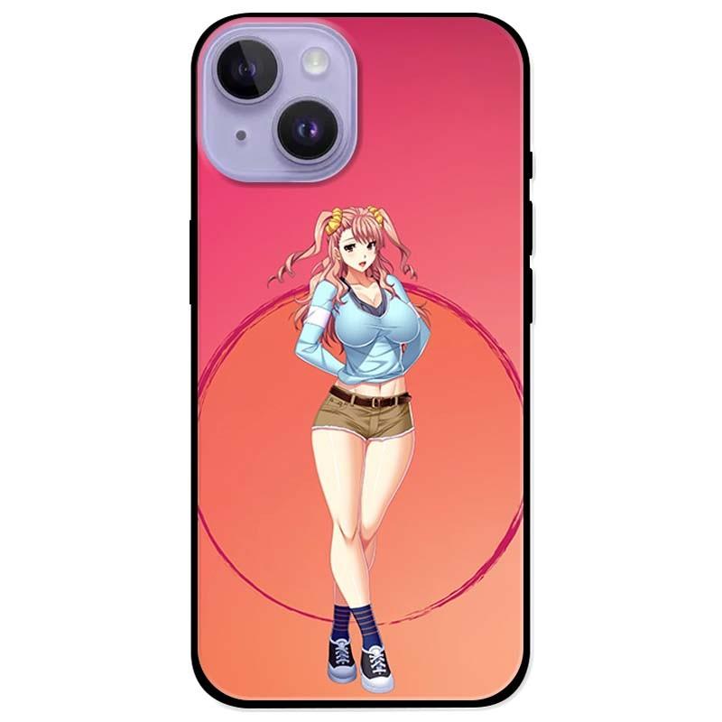 Ốp lưng dành cho Iphone 14 - Iphone 14 Plus - Iphone 14 Pro - Iphone 14 Pro Max - Anime Cô Gái Áo Xanh