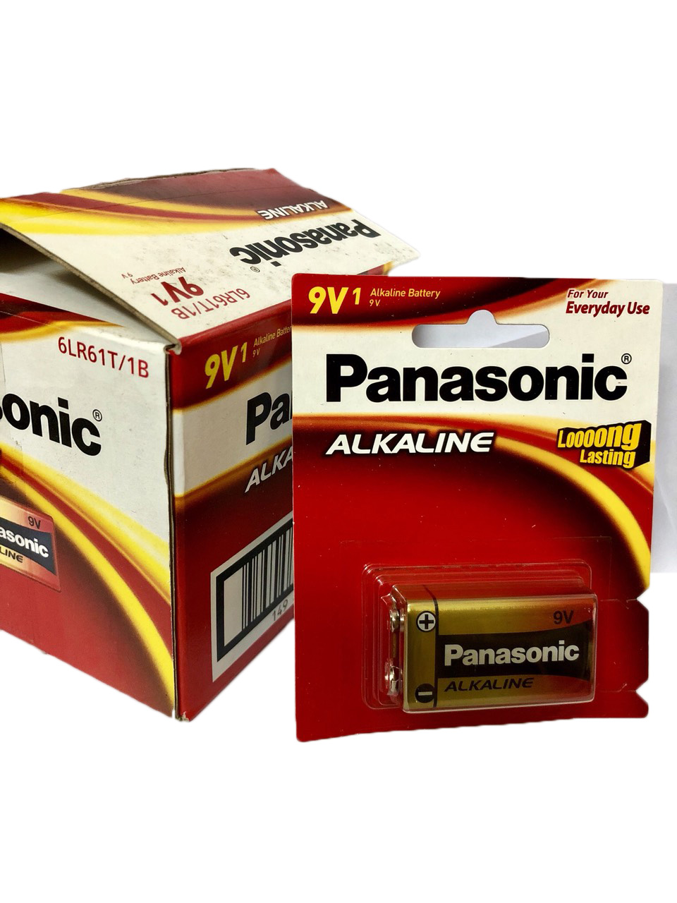 Pin tiểu Akaline Panasonic 9v vỉ 1 viên 6LR61T/1B (Hàng chính hãng)