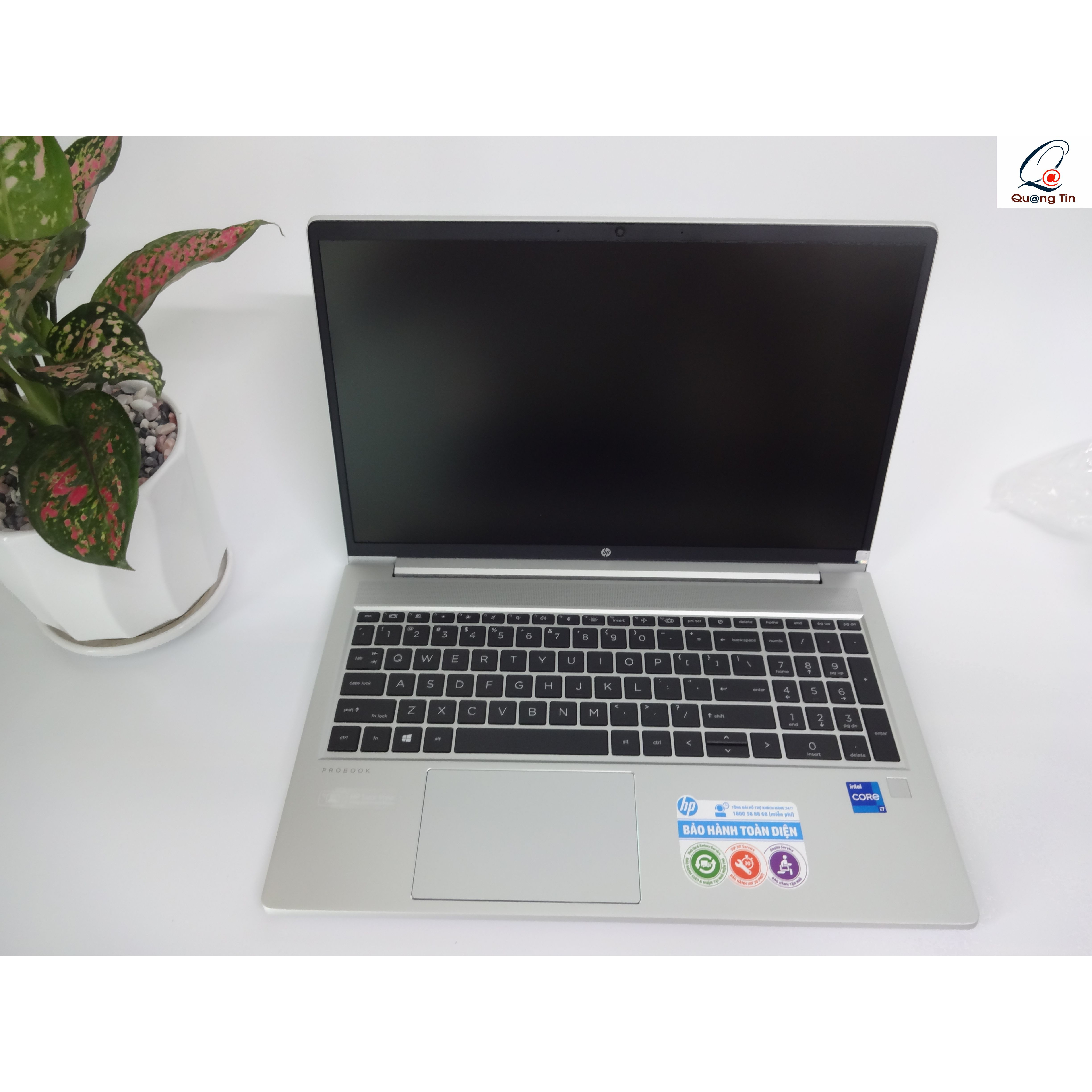 Notebook HP Probook 450 G8_2H0Y1PA ( i7-1165G7/16GD4/512GSSD/15.6FHD_1000PCY/WL/BT/3C/ALU/BẠC/W10SL/LED KB/2G_MX450)- Hàng Chính Hãng