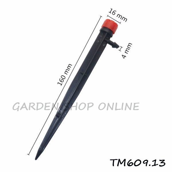 Combo 10 béc cắm tưới 8 tia có điều chỉnh lưu lượng, que cắm tưới 8 tia tiện dụng