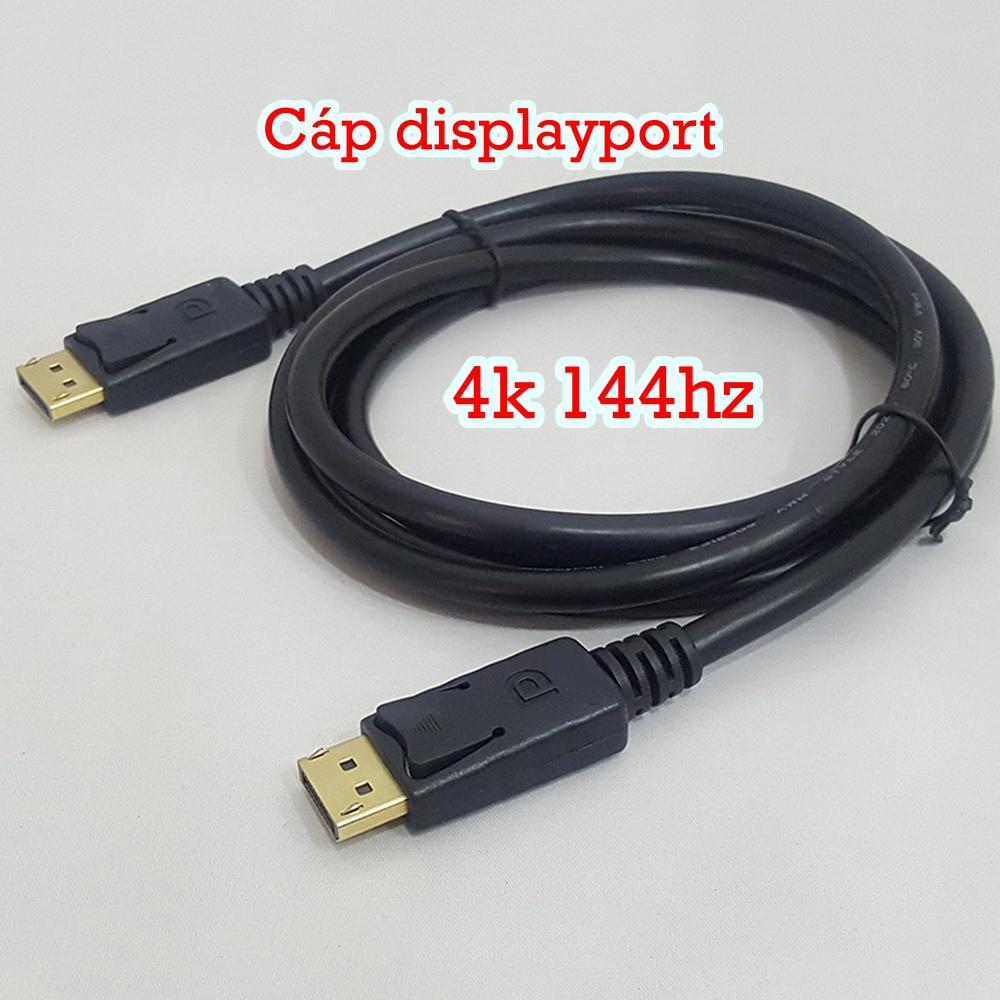 Cáp Displayport - Displayport cho màn hình game dài 1m8 - 4K 144Hz - Hồ Phạm