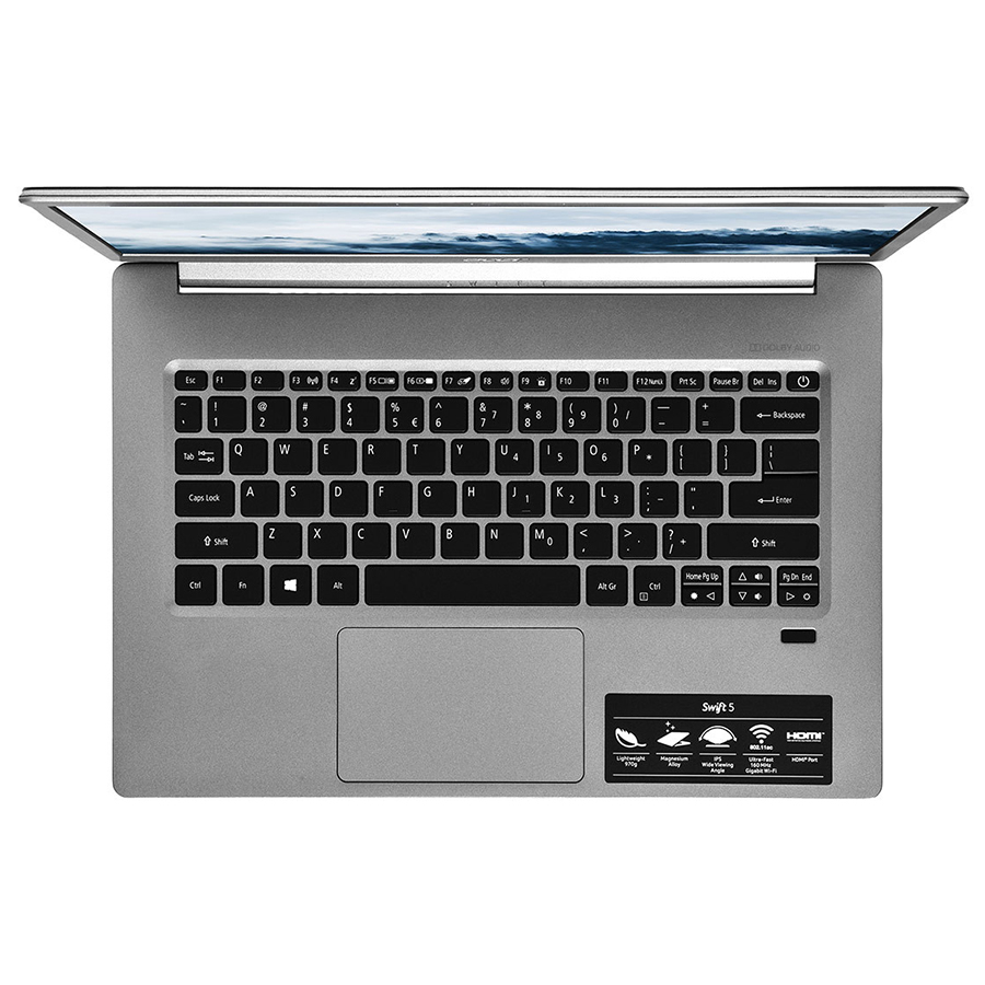 Laptop Acer Swift 5 SF514-53T-740R NX.H7KSV.002 Core i7-8565U/Win10 (14&quot; FHD IPS Touch) - Hàng Chính Hãng