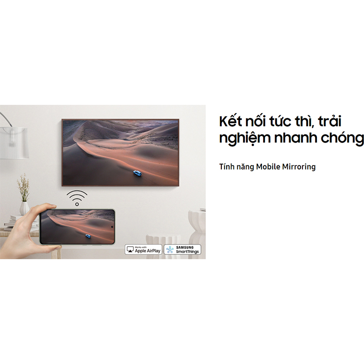 Smart Tivi QLED The Frame Samsung 4K 50 inch QA50LS03B - Model 2022